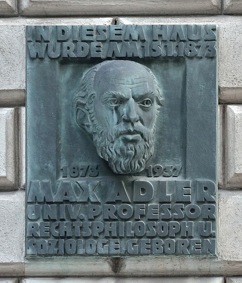 Porträt von Max Adler
