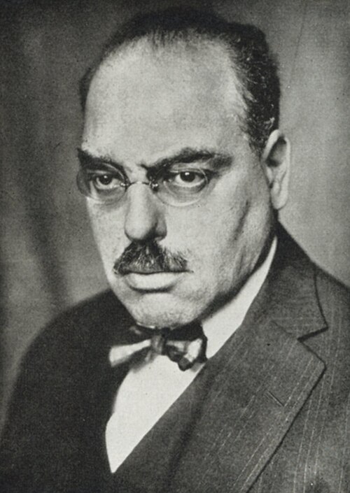Porträt von Rudolf Hilferding