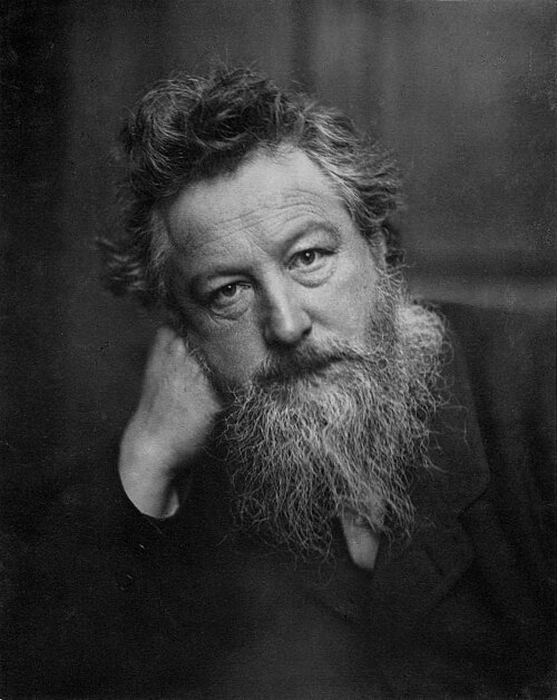 Porträt von William Morris